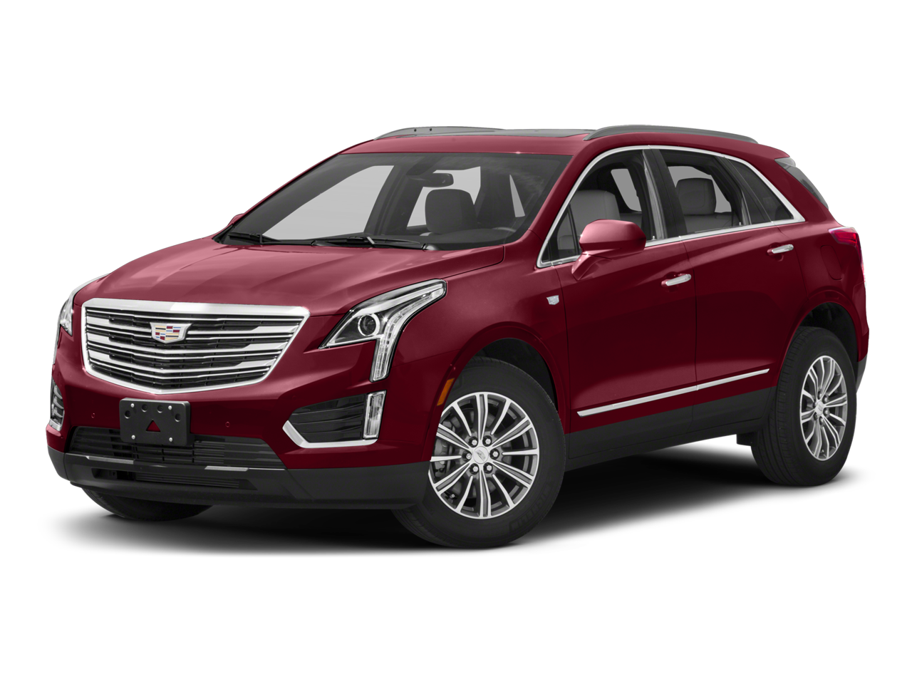 2017 Cadillac XT5 — interior view