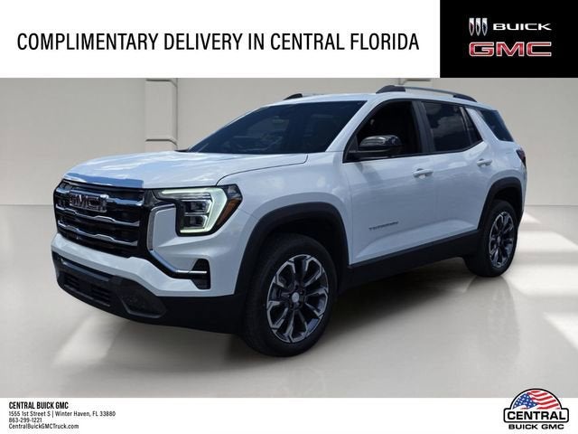 2026 GMC Terrain Elevation in Summit White — front three-quarter view