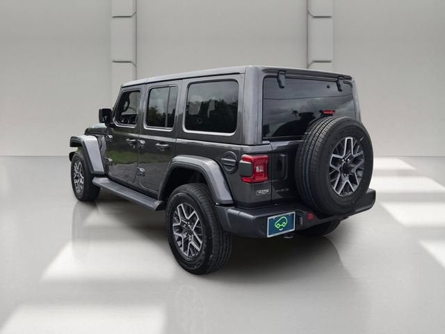 2025 Jeep Wrangler — rear three-quarter view