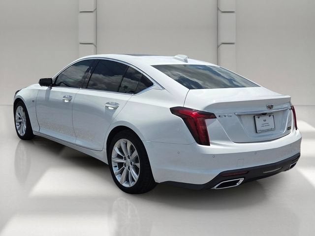 2025 Cadillac CT5 — rear three-quarter view