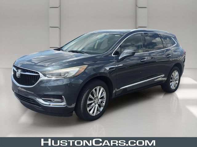 2018 Buick Enclave Premium in Includes Pitch Dark Night Lower Exterior Accent Color. — front three-quarter view