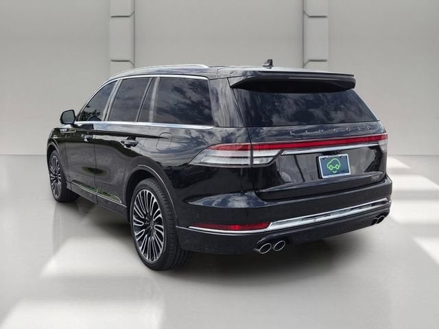2020 Lincoln Aviator — rear three-quarter view