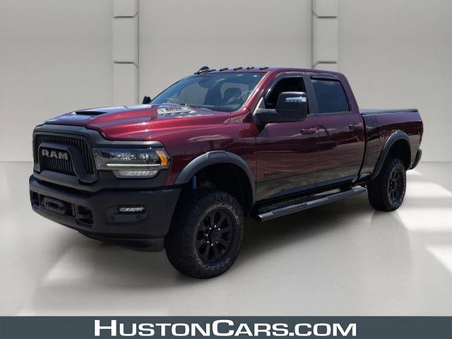 2024 RAM 2500 Power Wagon 4x4 Crew Cab 6'4" Box in Delmonico Red Pearlcoat — front three-quarter view