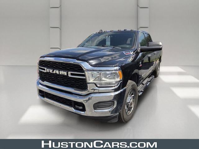 2022 RAM 2500 Tradesman 4x2 Crew Cab 8' Box in Diamond Black Crystal Pearlcoat — front three-quarter view